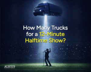How Many Trucks Does a 12-Minute Halftime Show Take? The Logistics Behind Netflix + NFL Christmas Gameday